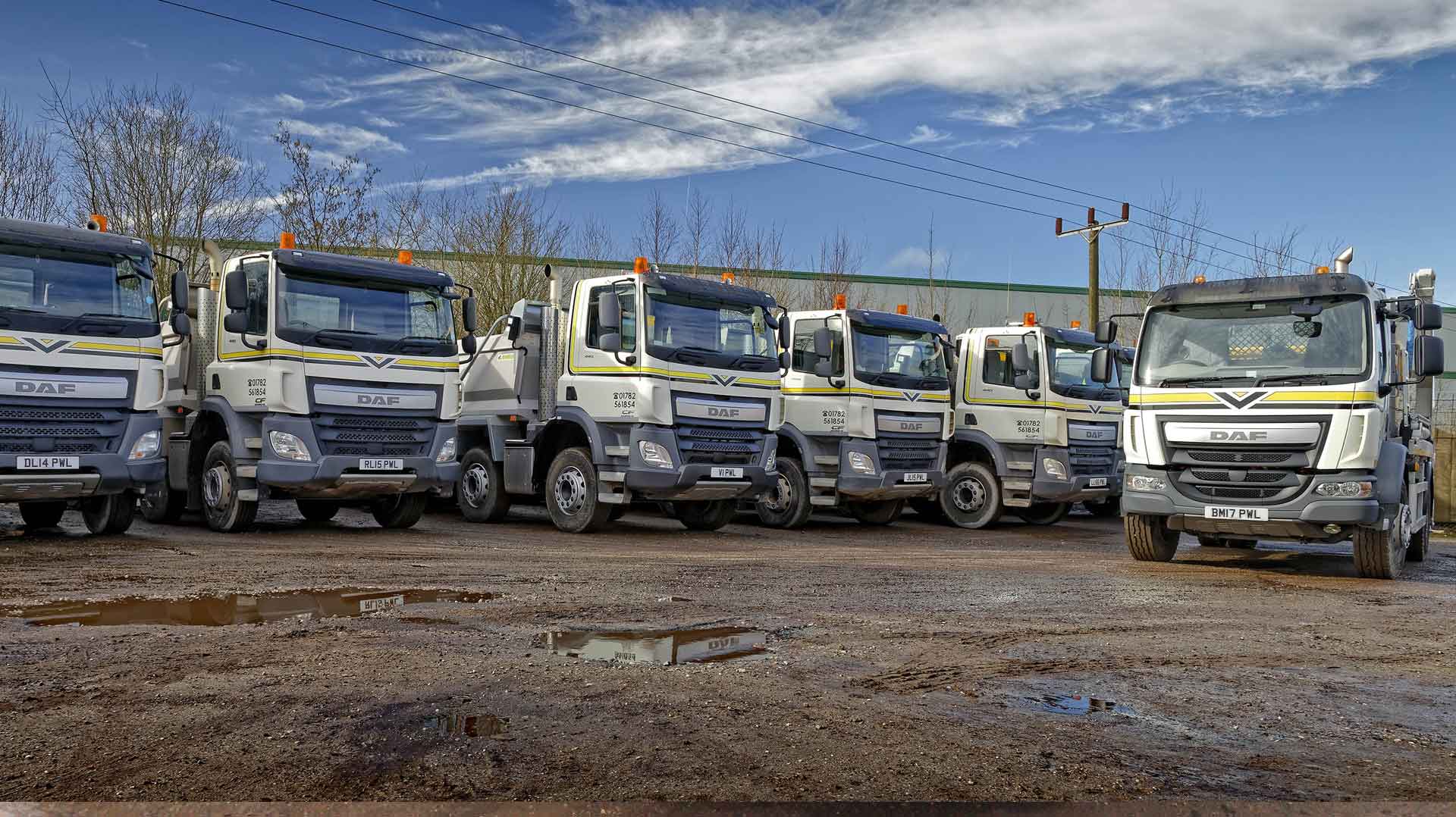 Potteries Waste 8 Wheel Tipper Hire Stoke on Trent