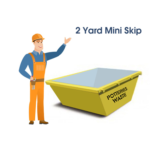 2 Yard Mini Skip Hire Stoke on Trent